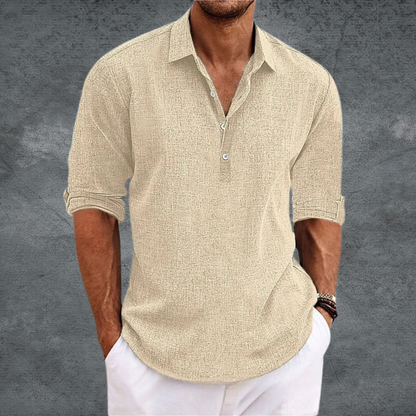 Van Der Waal Mode™ | Stijlvol Revers Knoop Shirts