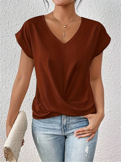 Eloise™ | Casual T-shirt met harthals [1 + 1 GRATIS]