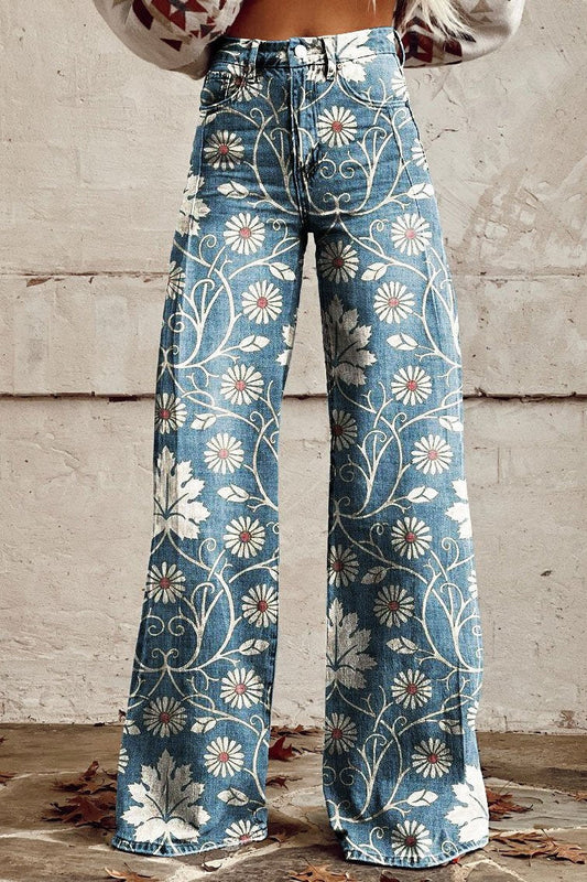 VAN DER WAAL MODE™ | Pantalon Boho Vintage