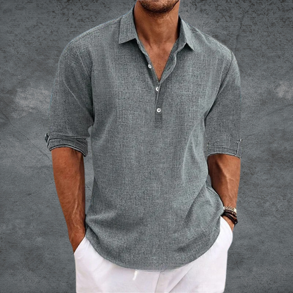 Van Der Waal Mode™ | Stijlvol Revers Knoop Shirts