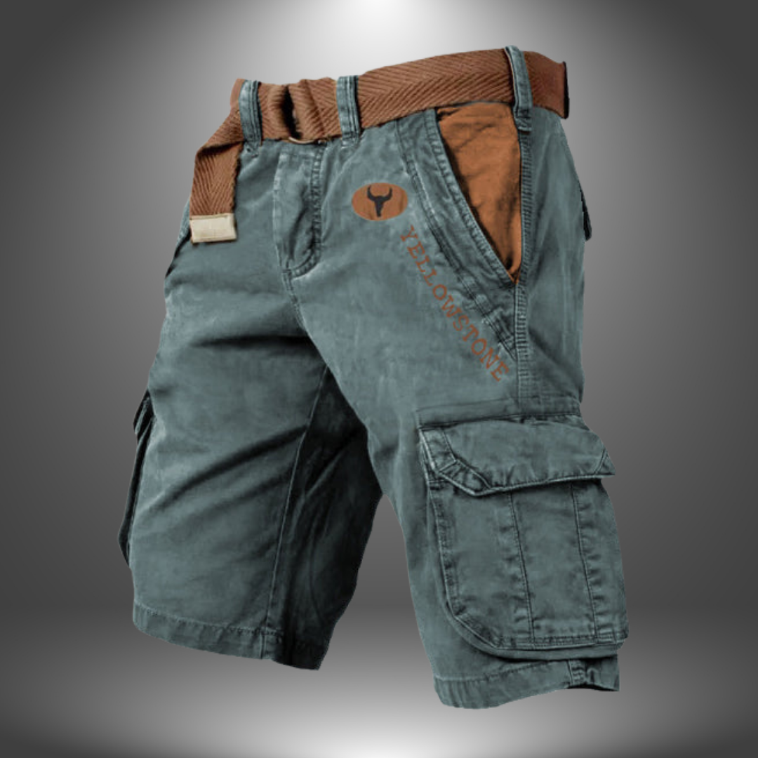 Van Der Waal™ | Handgemaakte cargoshorts voor heren