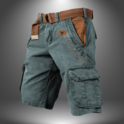 Van Der Waal™ | Handgemaakte cargoshorts voor heren