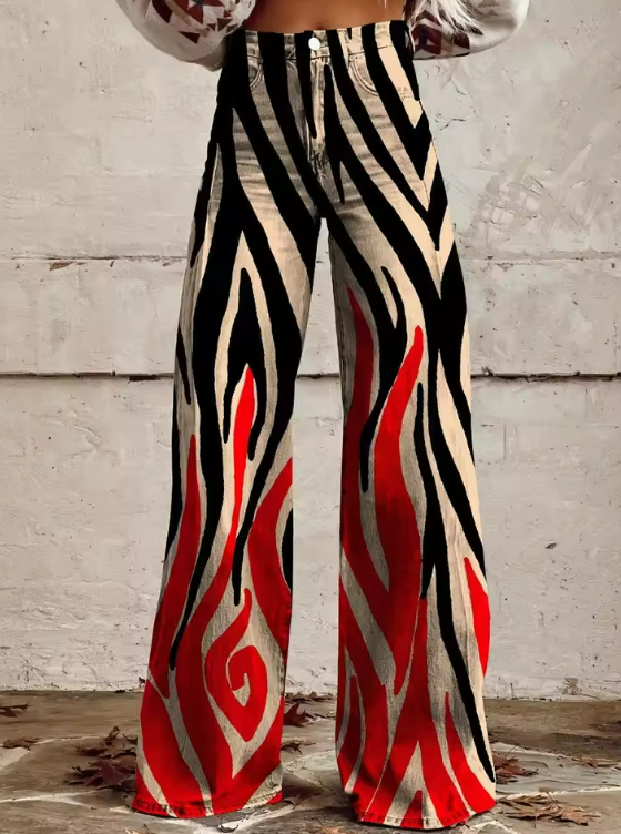 VAN DER WAAL MODE™ | Pantalon Boho Vintage