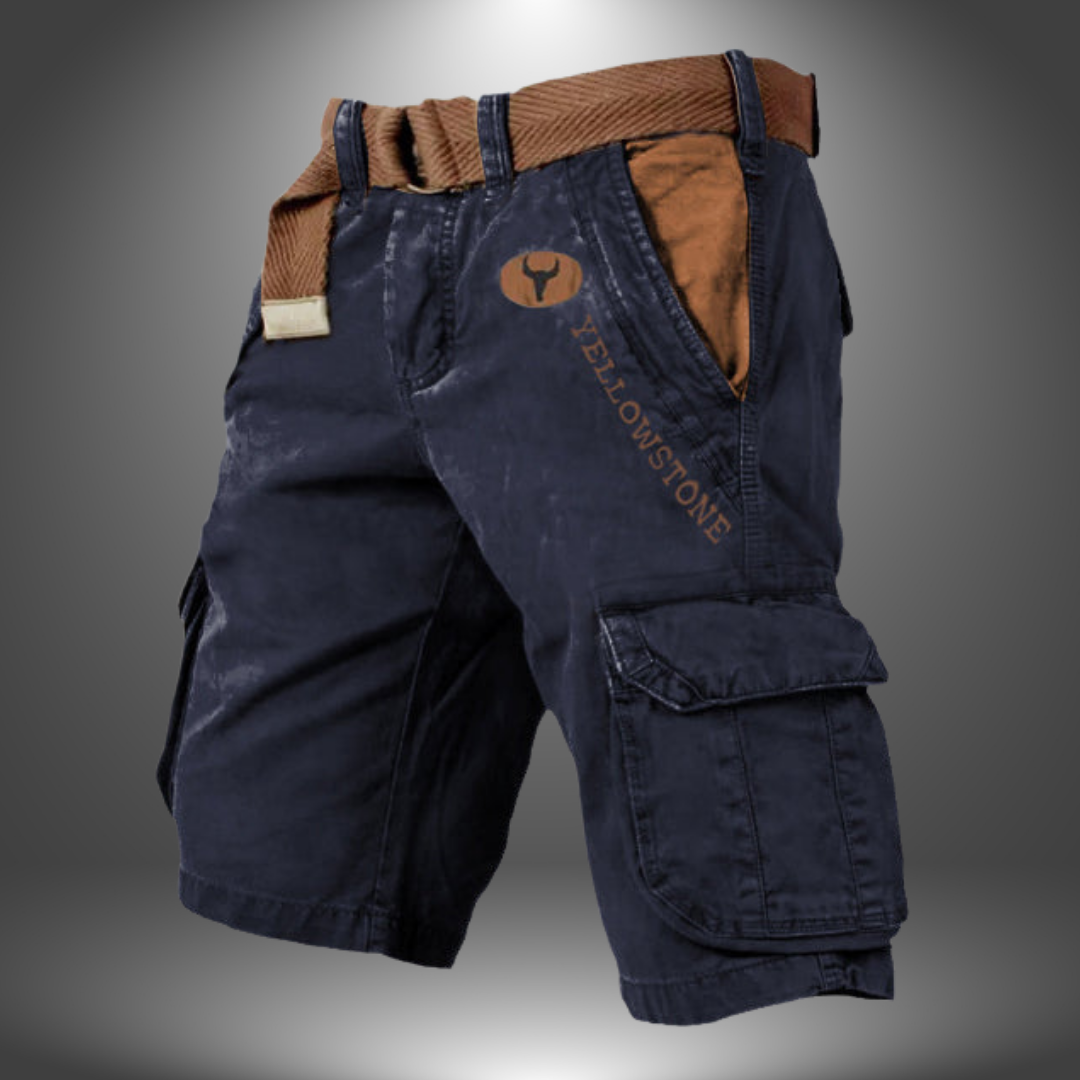 Van Der Waal™ | Handgemaakte cargoshorts voor heren
