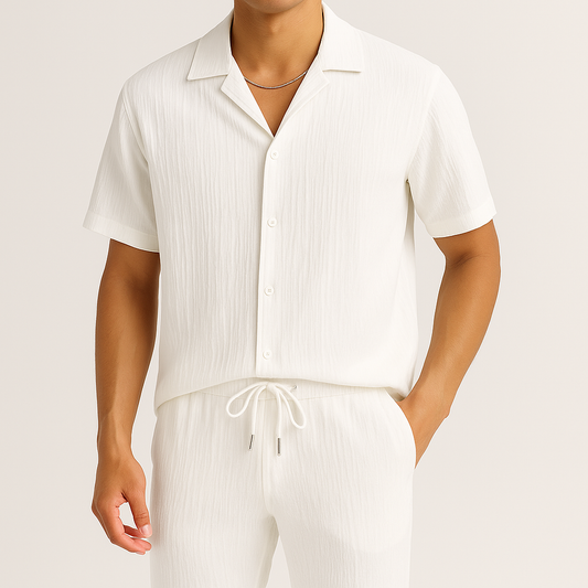 Van Der Waal™ | Casual linnen set