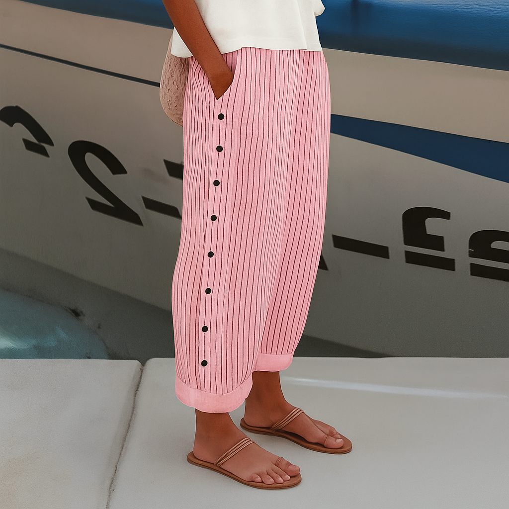 Sandrine™ | Linnen broek