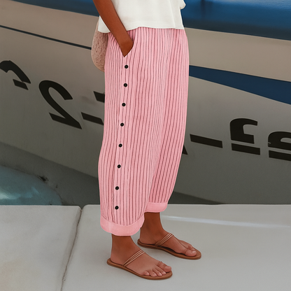 Sandrine™ | Linnen broek
