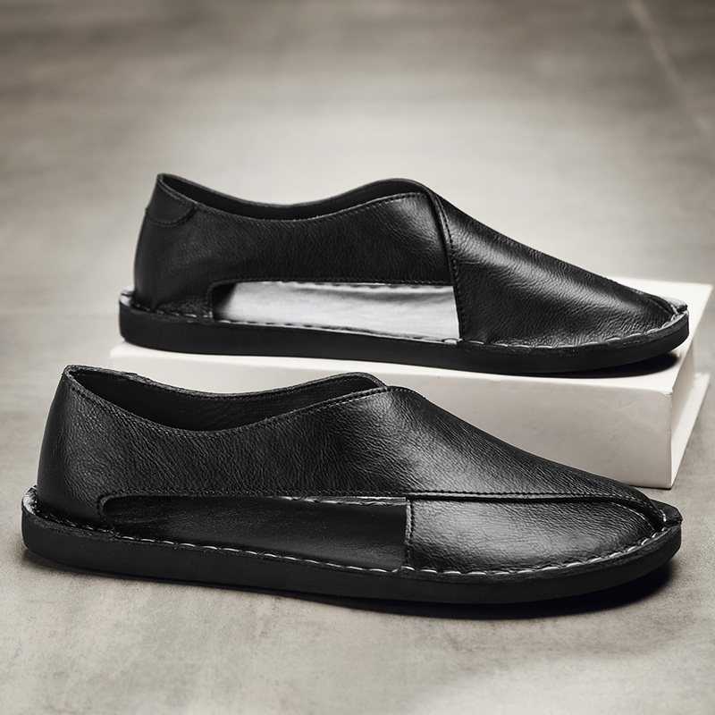 Van Der Waal™ | Leren sandalen