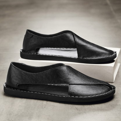 Van Der Waal™ | Leren sandalen