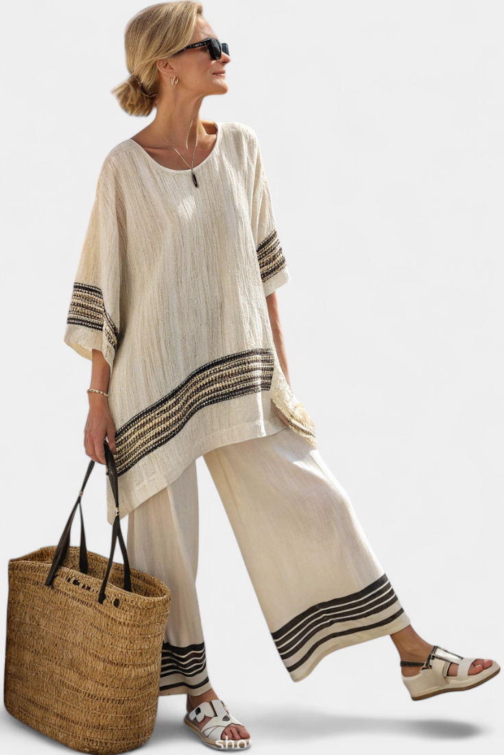 Lotte Bamboo-Linen Set – Comfort & Tijdloze Stijl