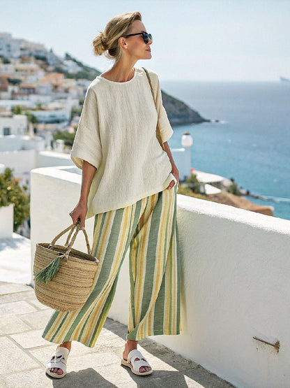 Lotte Bamboo-Linen Set – Comfort & Tijdloze Stijl