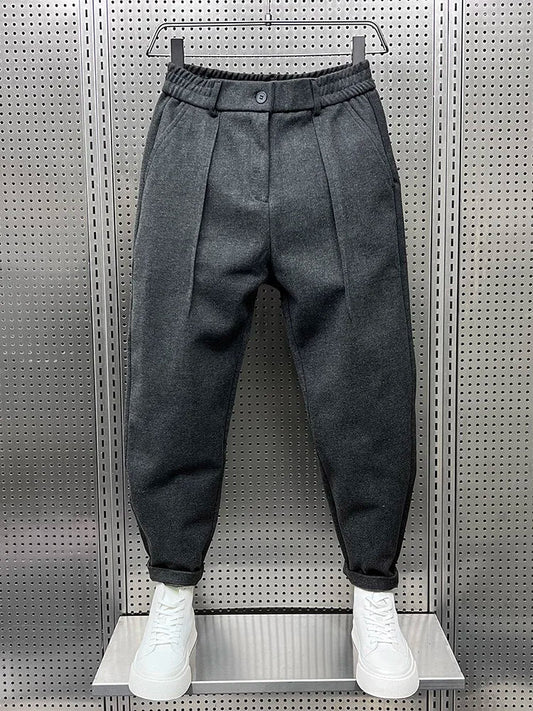 Van Der Waal Mode™ | Elegante gemêleerde broek