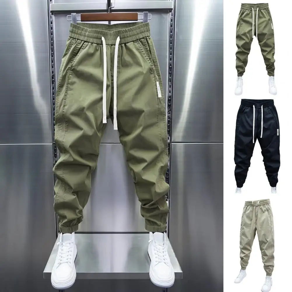 Van Der Waal Mode™ | Casual broek met trekkoord