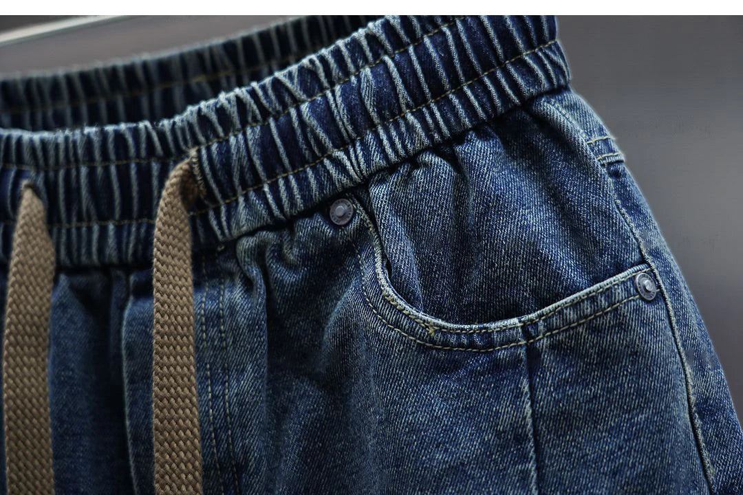 Van Der Waal Mode™ | Baggy denim broek