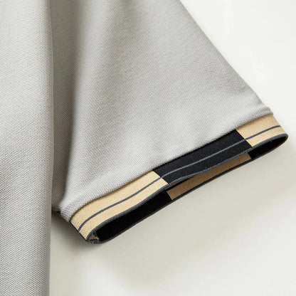 Van Der Waal™ | Poloshirt met contrasterende afwerkingen