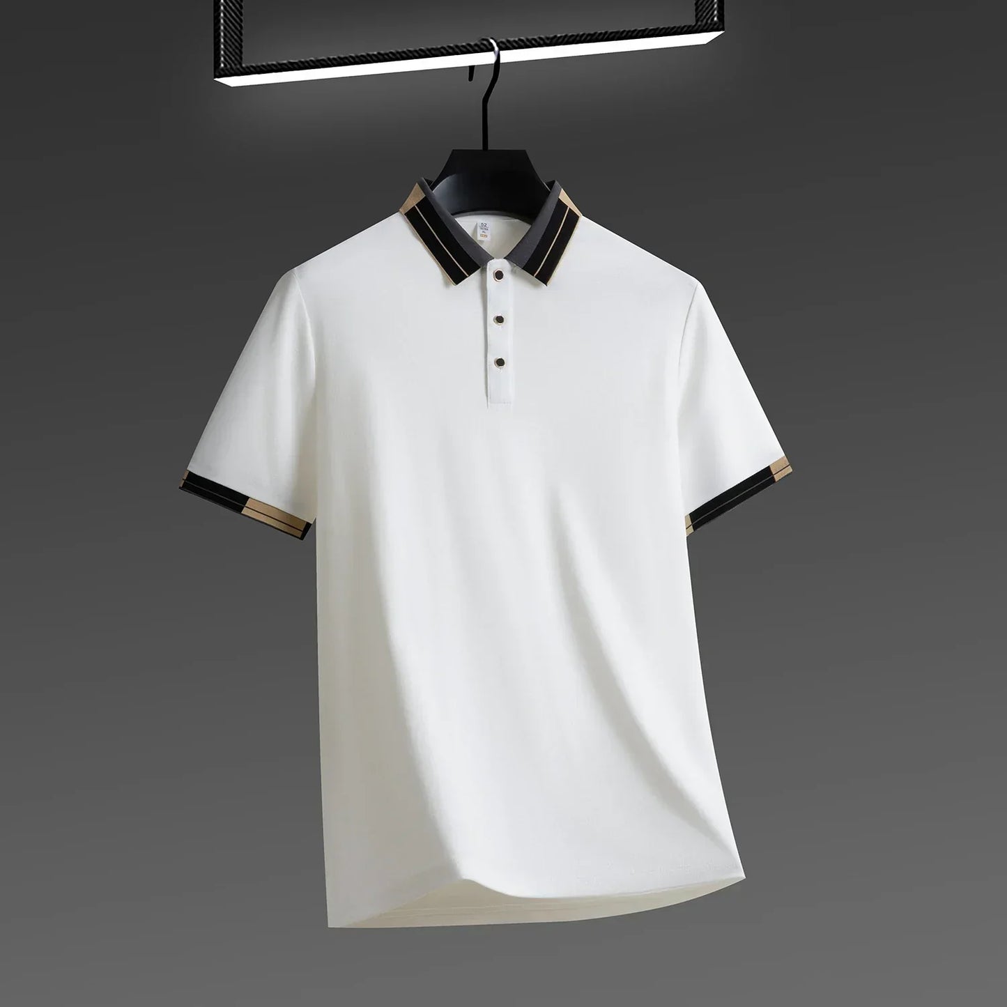 Van Der Waal™ | Poloshirt met contrasterende afwerkingen