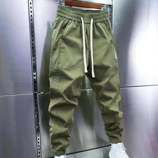 Van Der Waal Mode™ | Casual broek met trekkoord