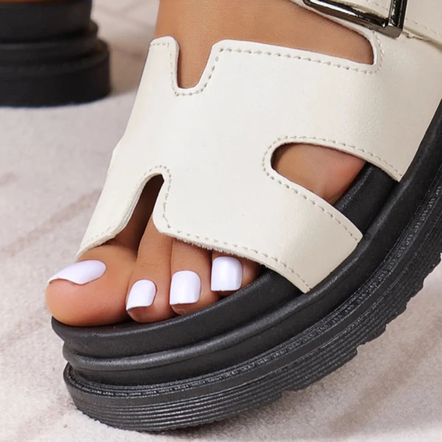 Sabina ™ | leren sandalen