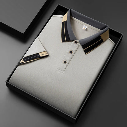 Van Der Waal™ | Poloshirt met contrasterende afwerkingen
