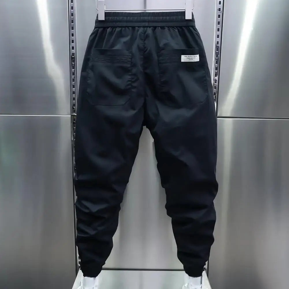 Van Der Waal Mode™ | Casual broek met trekkoord