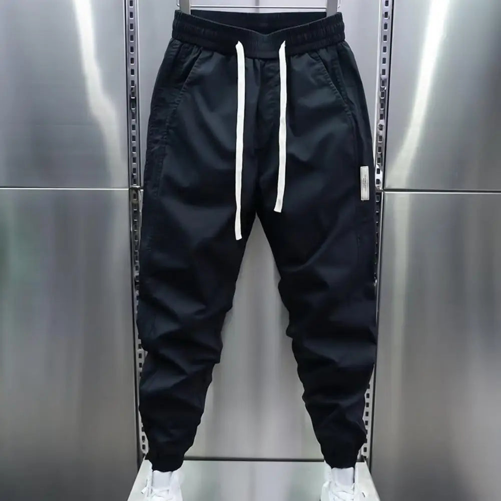 Van Der Waal Mode™ | Casual broek met trekkoord