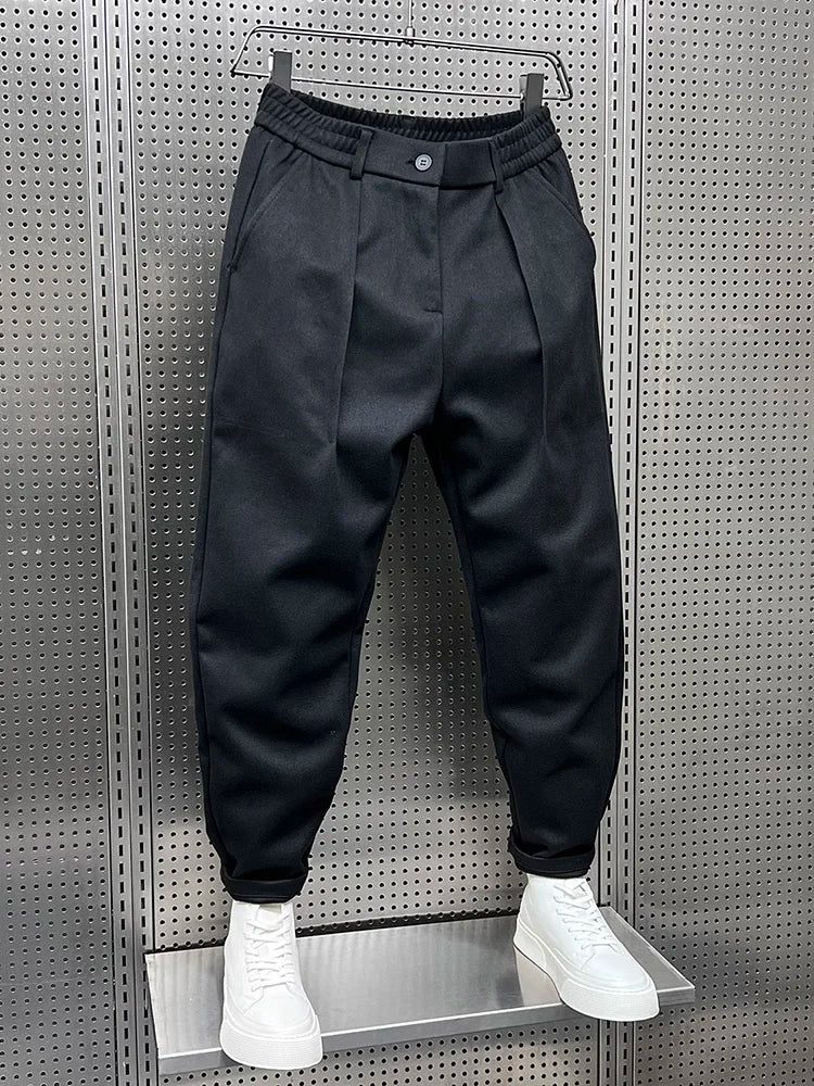Van Der Waal Mode™ | Elegante gemêleerde broek