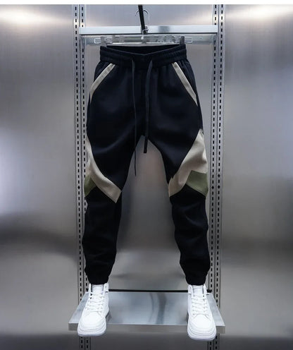Van Der Waal Mode™ | Casual broek met panelen