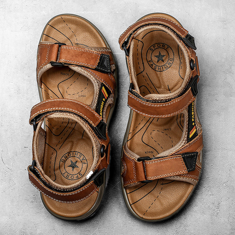 Van Der Waal™ | Elegante leren sandalen