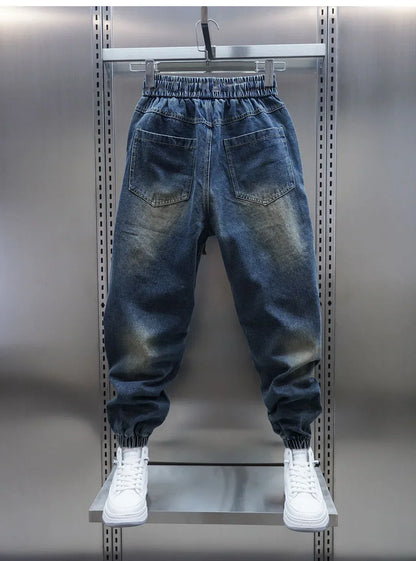 Van Der Waal Mode™ | Baggy denim broek