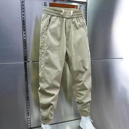 Van Der Waal Mode™ | Casual broek met trekkoord
