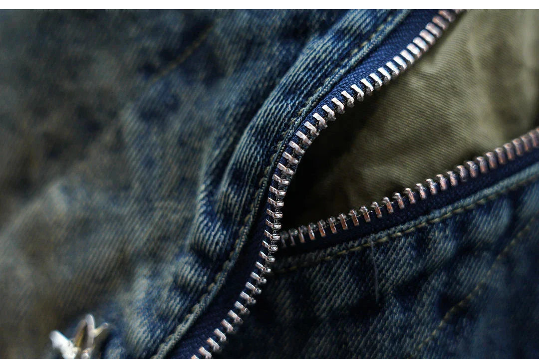 Van Der Waal Mode™ | Baggy denim broek