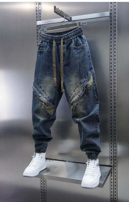 Van Der Waal Mode™ | Baggy denim broek