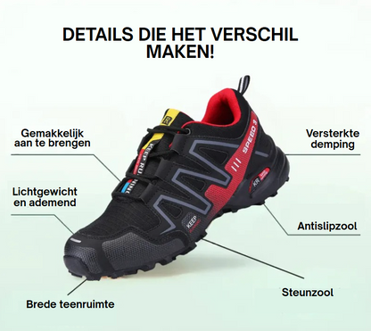 OrthoTrail™ | Orthopedische comfortabele wandelschoenen voor heren