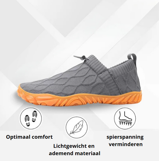 OrthoGrip™ | Unisex minimalistische schoenen met orthopedisch comfort