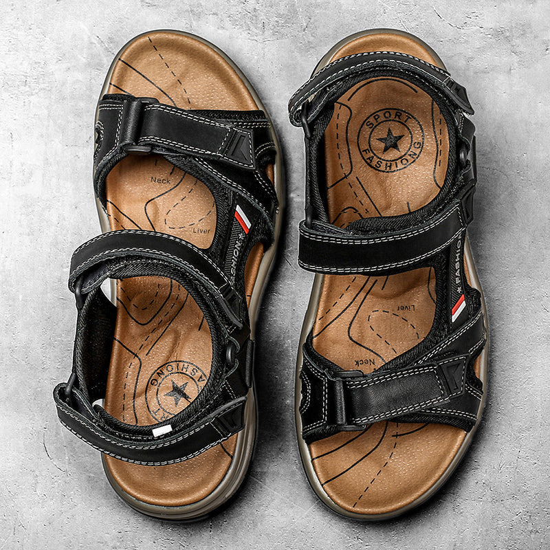 Van Der Waal™ | Elegante leren sandalen