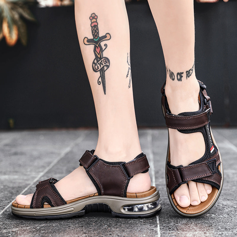 Van Der Waal™ | Elegante leren sandalen