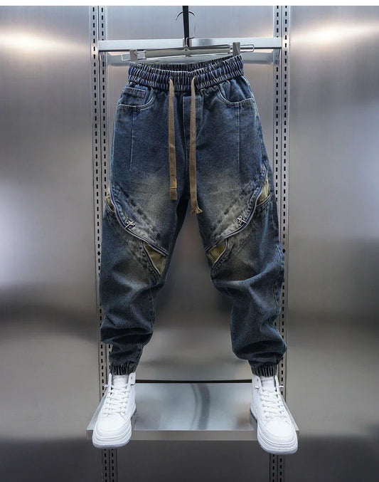 Van Der Waal Mode™ | Baggy denim broek