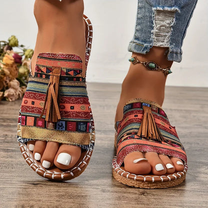 Lena™ | Platte en comfortabele orthopedische sandalen