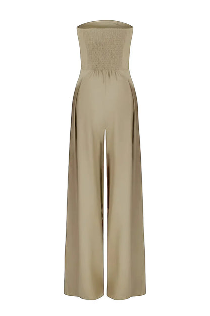 Van Der Waal Mode™ | Strapless jumpsuit