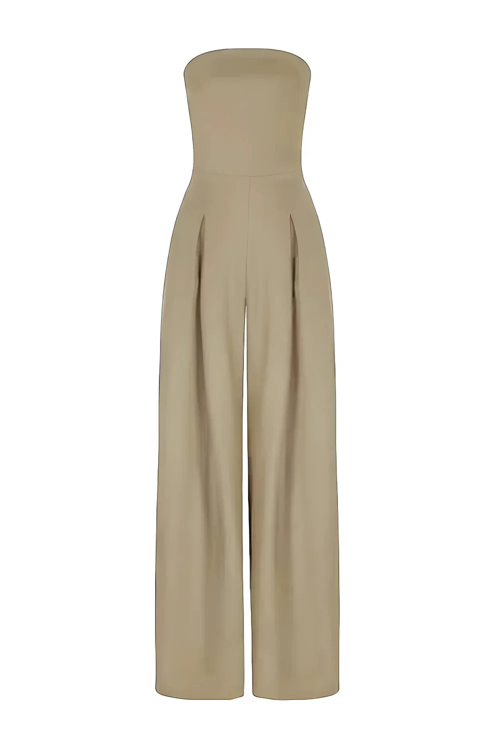 Van Der Waal Mode™ | Strapless jumpsuit