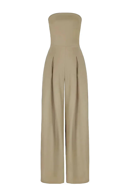 Van Der Waal Mode™ | Strapless jumpsuit