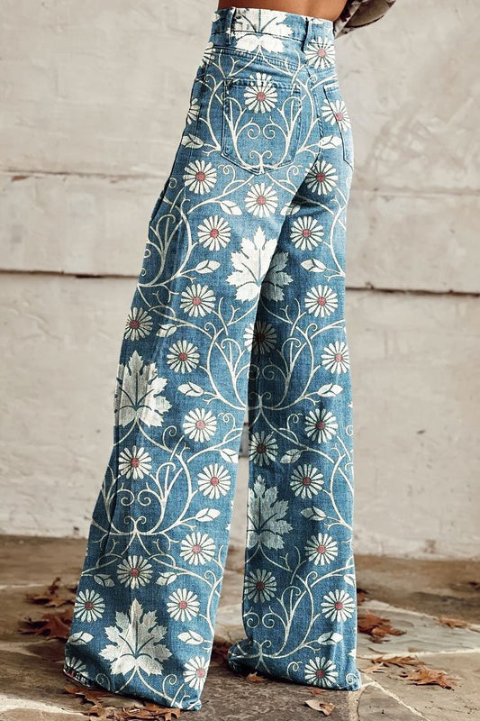 VAN DER WAAL MODE™ | Pantalon Boho Vintage