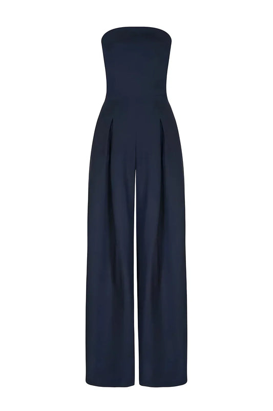 Van Der Waal Mode™ | Strapless jumpsuit