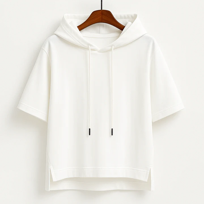 Van Der Waal™ | Korte Katoenen Hoodie