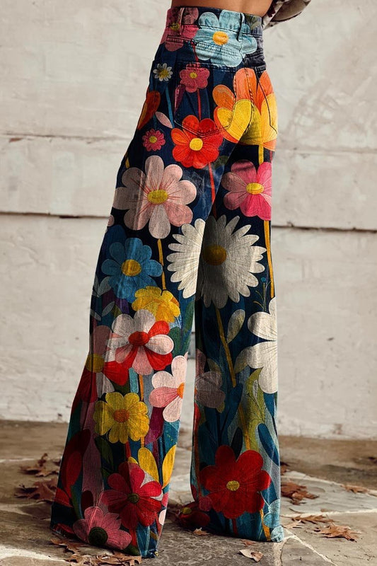 VAN DER WAAL MODE™ | Pantalon Boho Vintage