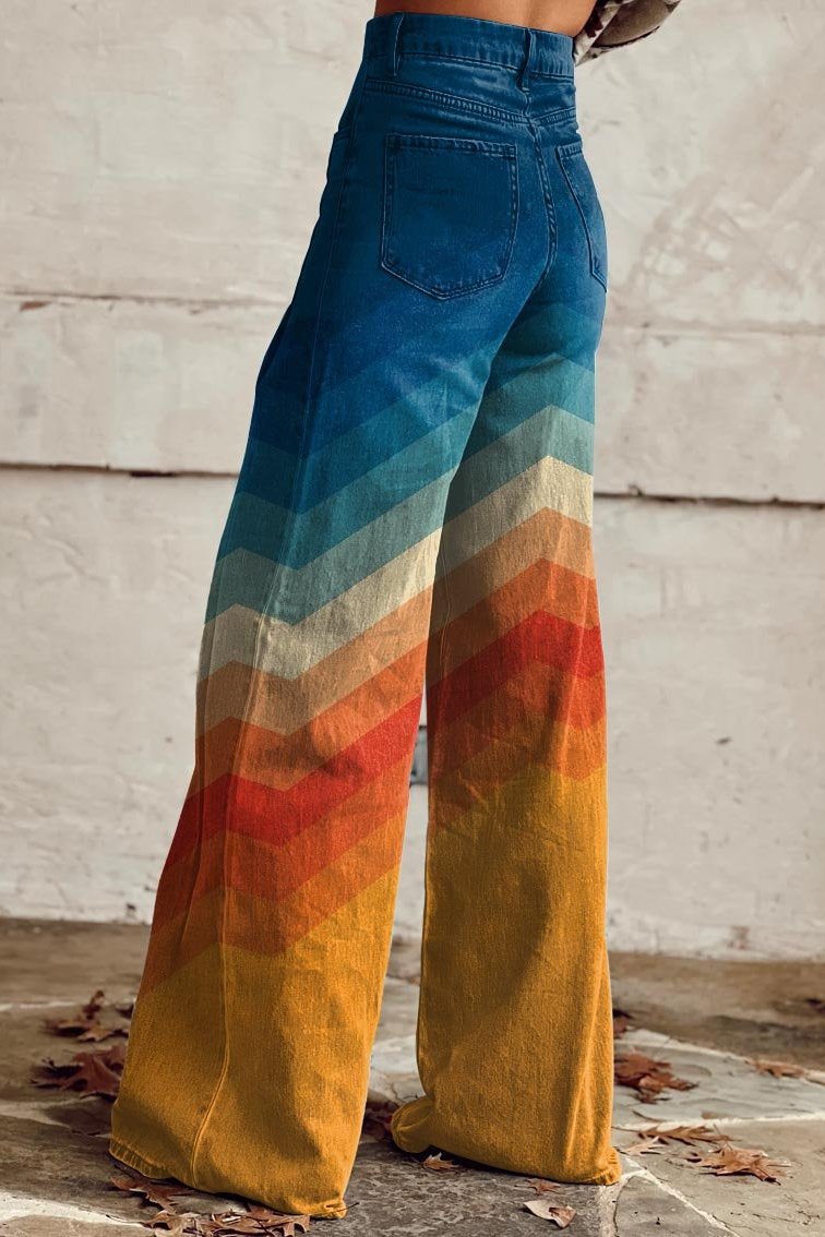 VAN DER WAAL MODE™ | Pantalon Boho Vintage