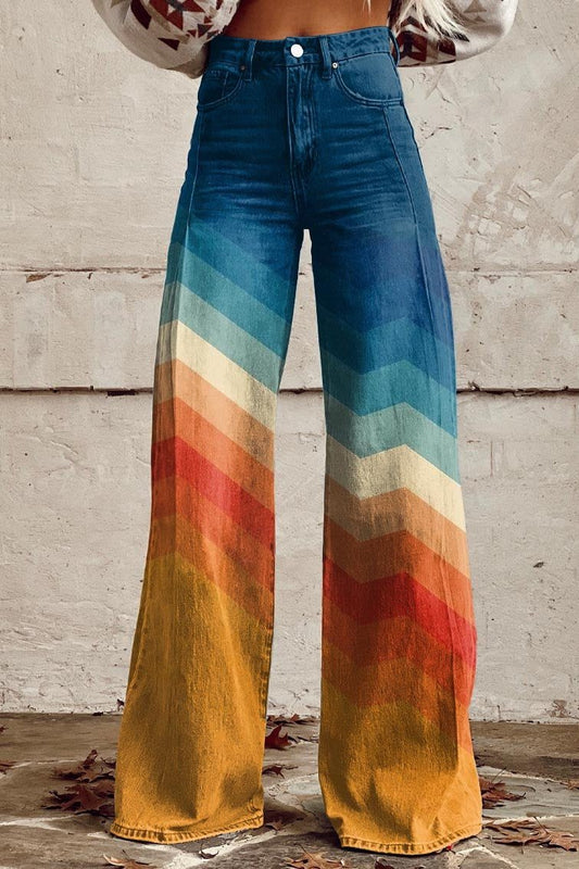 VAN DER WAAL MODE™ | Pantalon Boho Vintage