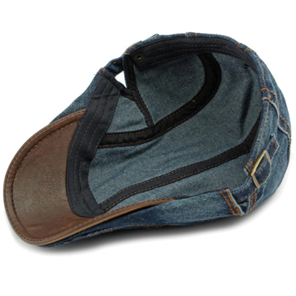 Baretta™ | Platte baret van denim [KOOP 1, KRIJG 1 GRATIS]
