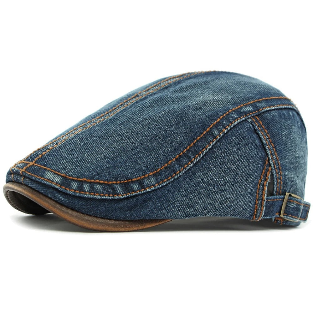 Baretta™ | Platte baret van denim [KOOP 1, KRIJG 1 GRATIS]