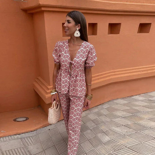 Mira™ | Elegante tweedelige zomerset